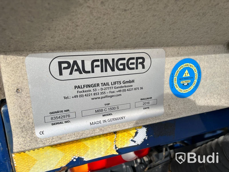 Kranbil DAF LF 290 FA | 2017 | Brädgårdsbil | Kranflak med vikbar baklyft | PK19.001 - EXPORT