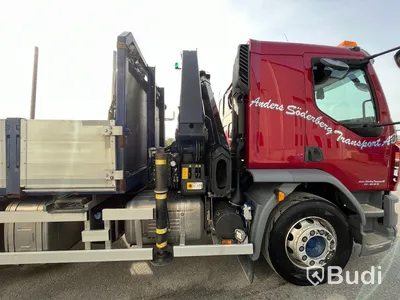 Kranbil DAF LF 290 FA | 2017 | Brädgårdsbil | Kranflak med vikbar baklyft | PK19.001 - EXPORT