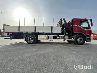 Kranbil DAF LF 290 FA | 2017 | Brädgårdsbil | Kranflak med vikbar baklyft | PK19.001 - EXPORT