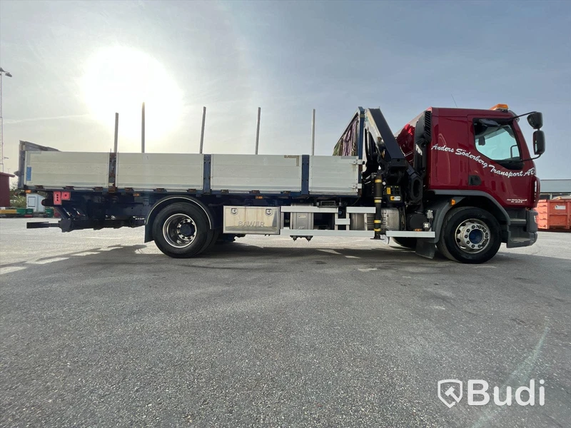 Kranbil DAF LF 290 FA | 2017 | Brädgårdsbil | Kranflak med vikbar baklyft | PK19.001 - EXPORT