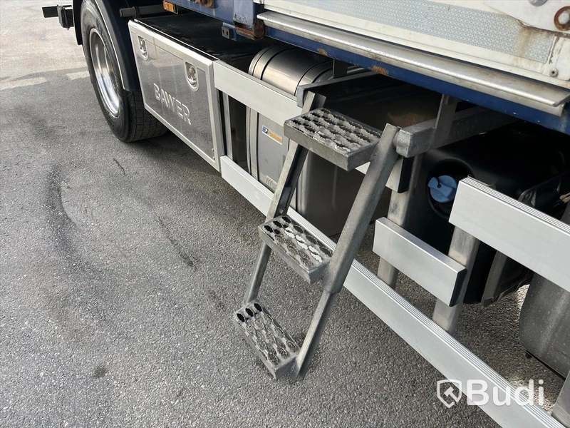 Kranbil DAF LF 290 FA | 2017 | Brädgårdsbil | Kranflak med vikbar baklyft | PK19.001 - EXPORT