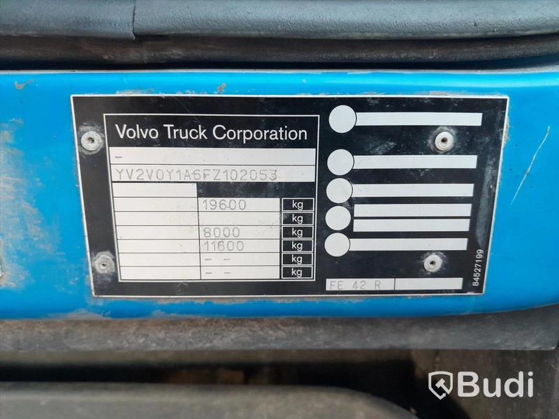 Lastbil Volvo FE 280 4x2 -2015 |  Euro6 | 10 000mil |  Kranbilsprojekt, reparationsobjekt - EXPORT