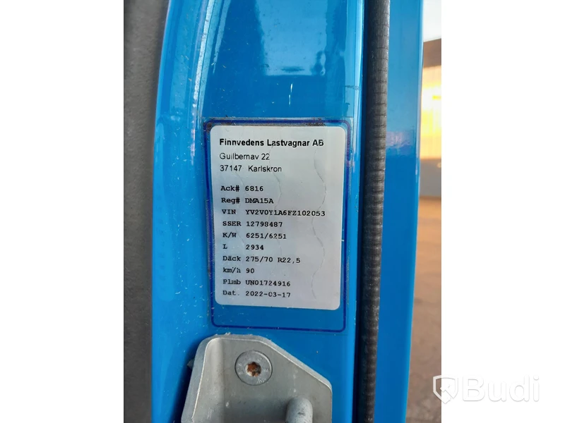 Lastbil Volvo FE 280 4x2 -2015 |  Euro6 | 10 000mil |  Kranbilsprojekt, reparationsobjekt - EXPORT