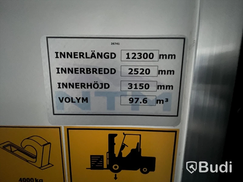 Släp Ntm Utpl-4 2022 | Öppningsbar sida | rullat ca 500mil