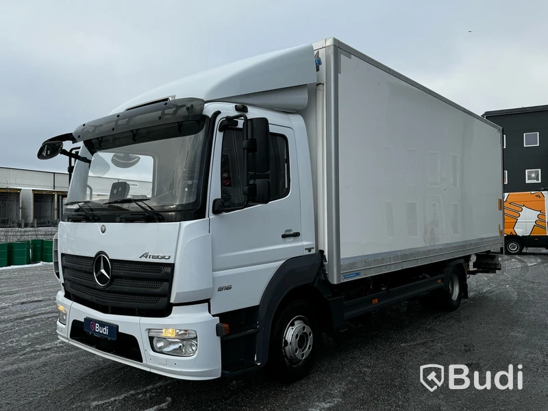 Lastbil Mercedes-Benz Atego 916 | Euro6 | 2017 | 14300mil | SKAB-skåp