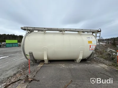 Bulktank i aluminium kört djurfoder och pellets