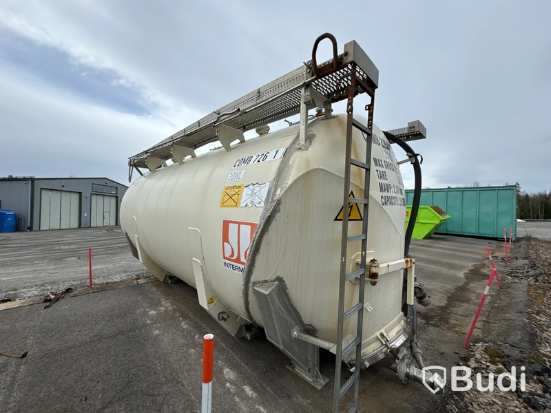 Bulktank i aluminium kört djurfoder och pellets