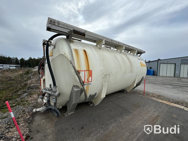 Bulktank i aluminium kört djurfoder och pellets
