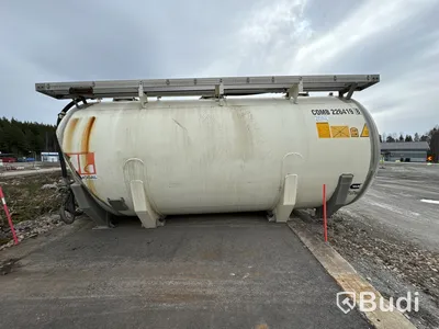 Bulktank i aluminium kört djurfoder och pellets