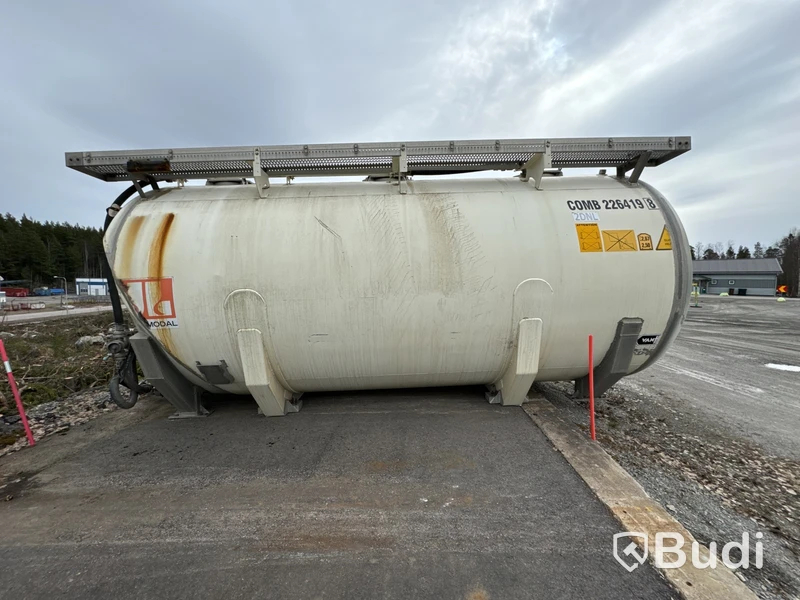 Bulktank i aluminium kört djurfoder och pellets