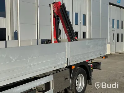 Lastbil Iveco Daily 3.0 CNG HI-MATIC 7,2T | Fassi kran micro