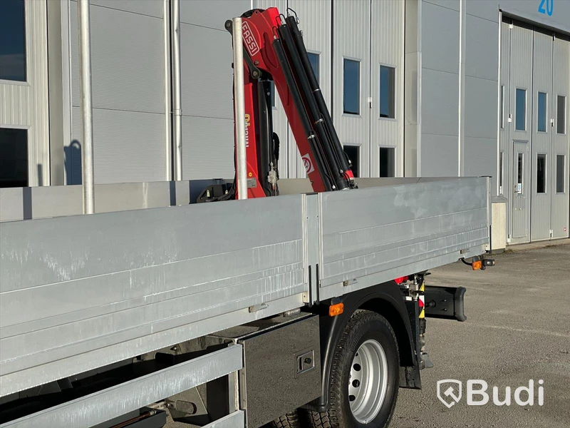 Lastbil Iveco Daily 3.0 CNG HI-MATIC 7,2T | Fassi kran micro