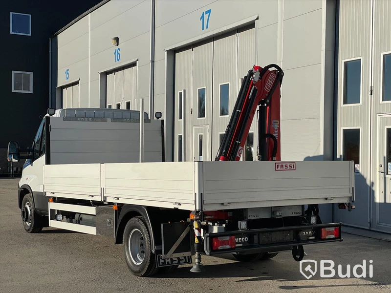 Lastbil Iveco Daily 3.0 CNG HI-MATIC 7,2T | Fassi kran micro