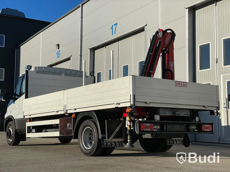 Lastbil Iveco Daily 3.0 CNG HI-MATIC 7,2T | Fassi kran micro