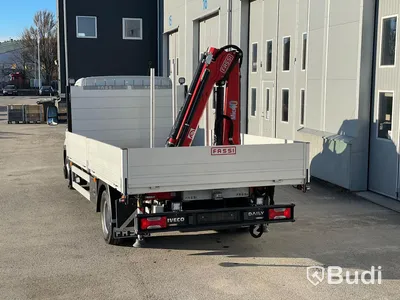 Lastbil Iveco Daily 3.0 CNG HI-MATIC 7,2T | Fassi kran micro