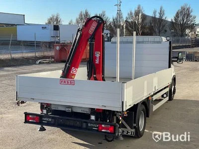 Lastbil Iveco Daily 3.0 CNG HI-MATIC 7,2T | Fassi kran micro