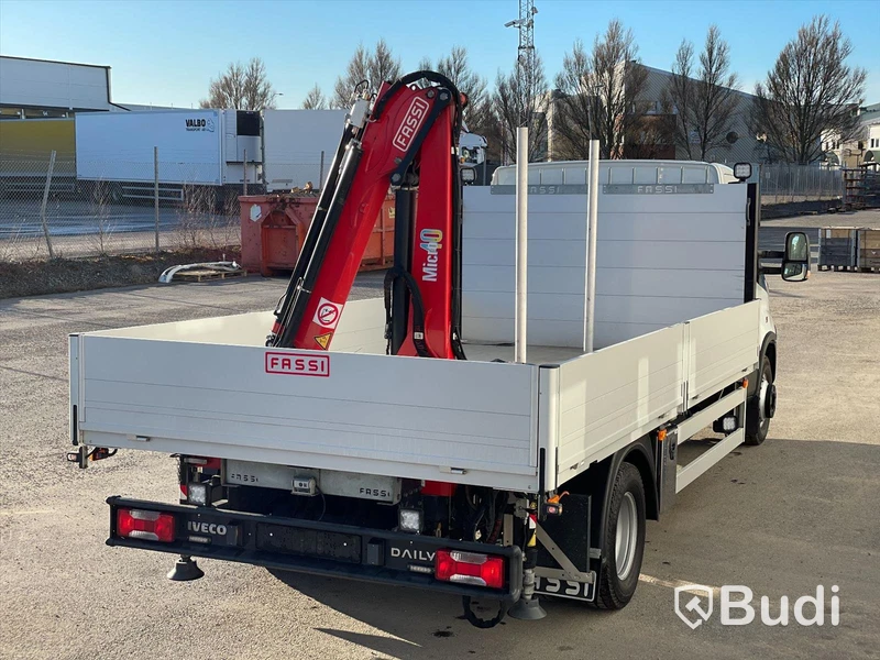 Lastbil Iveco Daily 3.0 CNG HI-MATIC 7,2T | Fassi kran micro