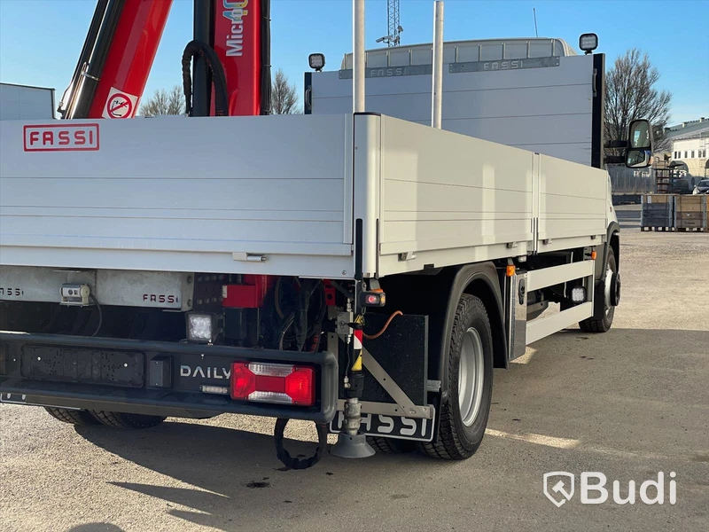 Lastbil Iveco Daily 3.0 CNG HI-MATIC 7,2T | Fassi kran micro
