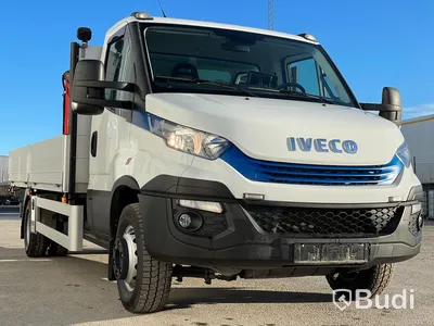 Lastbil Iveco Daily 3.0 CNG HI-MATIC 7,2T | Fassi kran micro