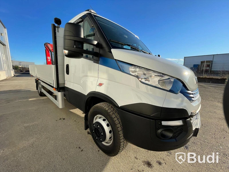 Lastbil Iveco Daily 3.0 CNG HI-MATIC 7,2T | Fassi kran micro