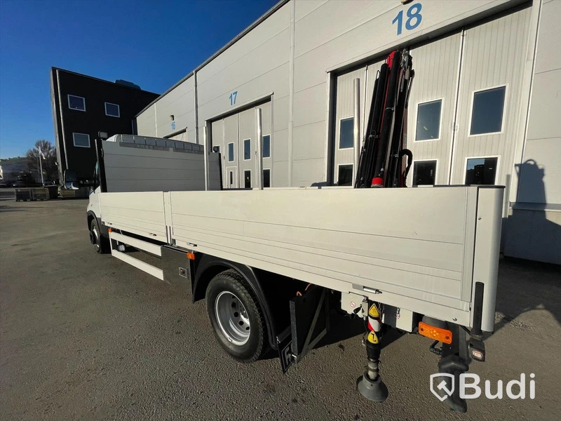 Lastbil Iveco Daily 3.0 CNG HI-MATIC 7,2T | Fassi kran micro