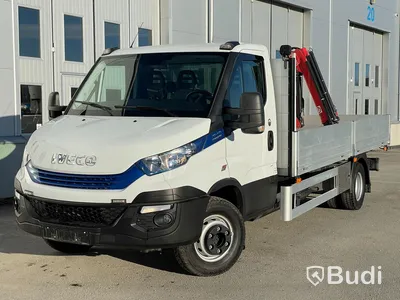 Lastbil Iveco Daily 3.0 CNG HI-MATIC 7,2T | Fassi kran micro