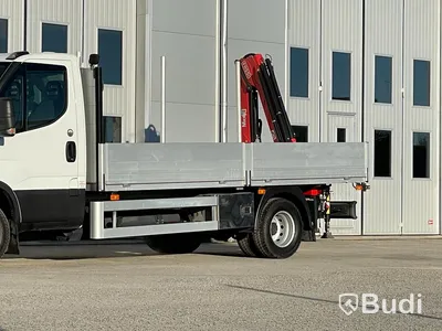 Lastbil Iveco Daily 3.0 CNG HI-MATIC 7,2T | Fassi kran micro