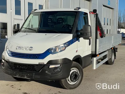 Lastbil Iveco Daily 3.0 CNG HI-MATIC 7,2T | Fassi kran micro