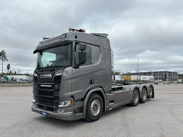 Lastväxlare Scania R580 8x4 | Hiab 24T | 19047 mil | 580 hk V8 | 2020