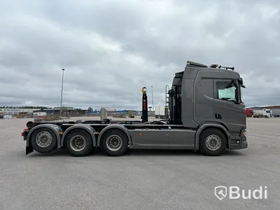 Lastväxlare Scania R580 8x4 | Hiab 24T | 19047 mil | 580 hk V8 | 2020