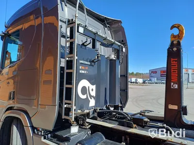 Lastväxlare Scania R580 8x4 | Hiab 24T | 19047 mil | 580 hk V8 | 2020