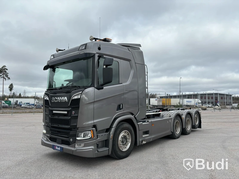 Lastväxlare Scania R580 8x4 | Hiab 24T | 19047 mil | 580 hk V8 | 2020