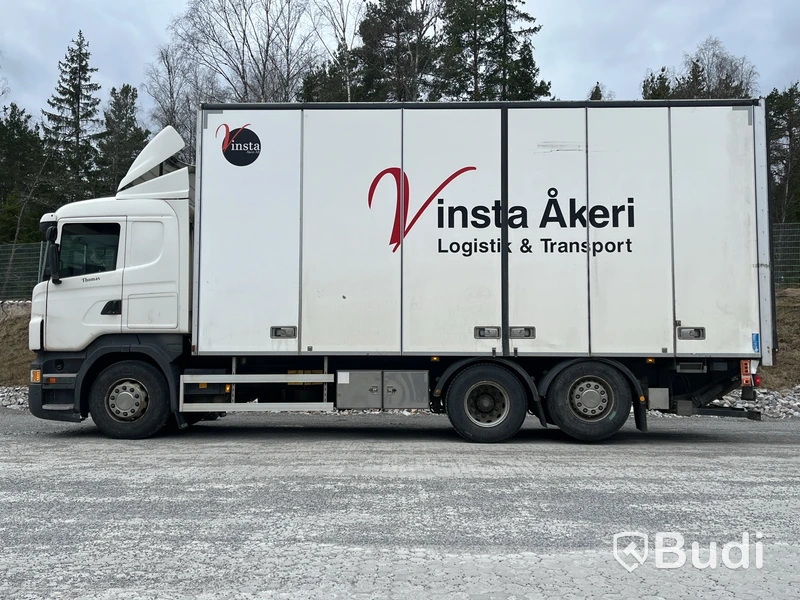 Lastbil Scania R440 6X2-4MNB -2013 | PLS-skåp med öppningsbarsida