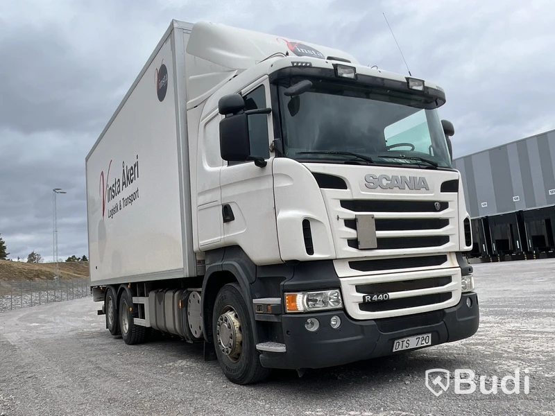 Lastbil Scania R440 6X2-4MNB -2013 | PLS-skåp med öppningsbarsida