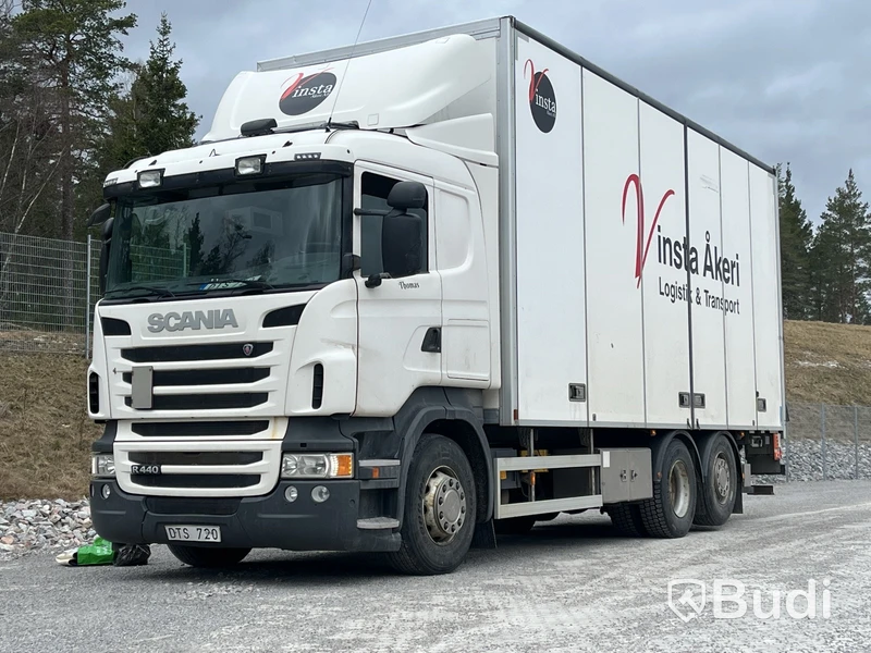 Lastbil Scania R440 6X2-4MNB -2013 | PLS-skåp med öppningsbarsida