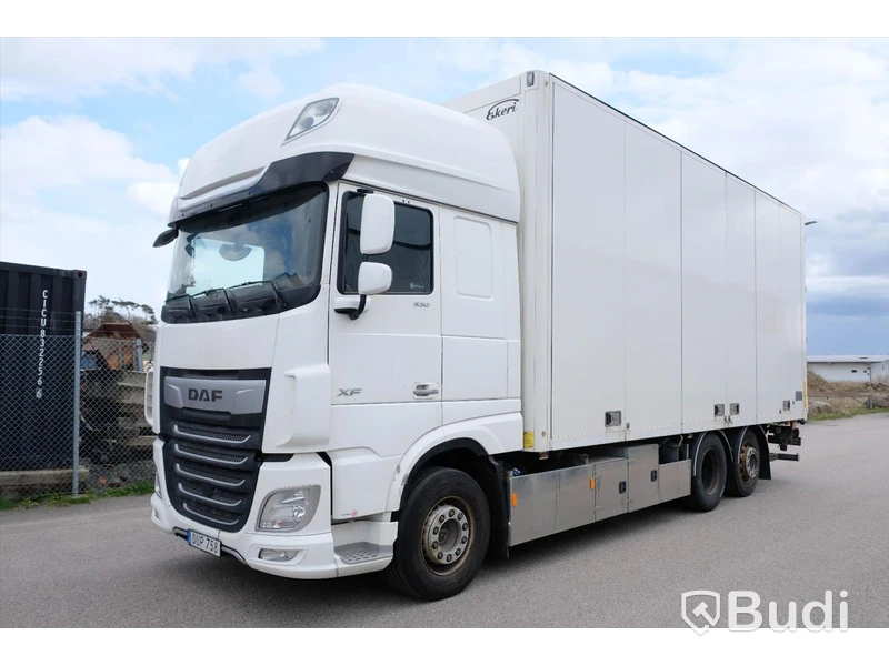 Fjärrbil DAF XF 530 6x2 | Ekeriskåp | Öppningsbarsida | Zepro