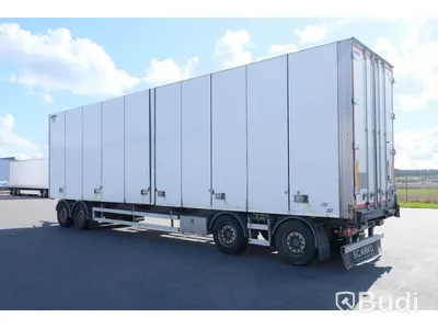 Kylsläp NÄRKO D4HB13N62 -2012 | FNA | Carrier | 4-axlad skåpsläpvagn