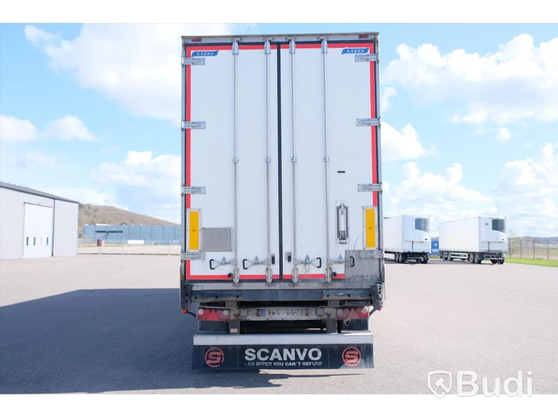 Kylsläp NÄRKO D4HB13N62 -2012 | FNA | Carrier | 4-axlad skåpsläpvagn