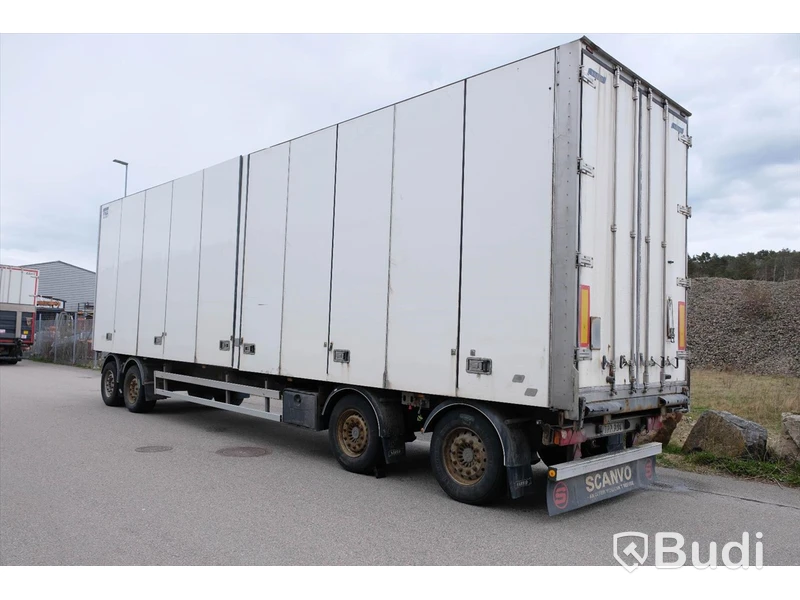 Kylsläp NÄRKO D4HB13N62 -2011 | FNA | Thermo-king SLX 400 | 4-axlad skåpsläpvagn
