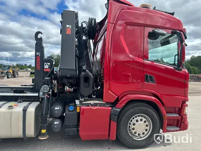 Lastbil Scania G500 8x4 2020 Tillverkare: Hiab Mätarställning (km): 14000