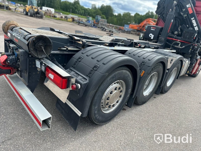 Lastbil Scania G500 8x4 2020 Tillverkare: Hiab Mätarställning (km): 14000