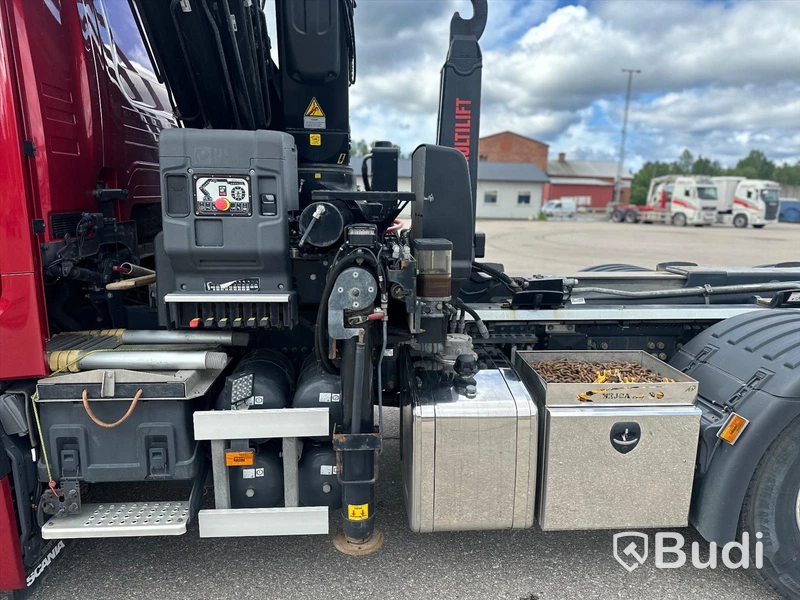 Lastbil Scania G500 8x4 2020 Tillverkare: Hiab Mätarställning (km): 14000