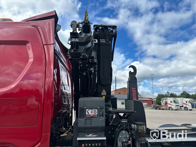 Lastbil Scania G500 8x4 2020 Tillverkare: Hiab Mätarställning (km): 14000