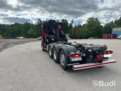 Lastbil Scania G500 8x4 2020 Tillverkare: Hiab Mätarställning (km): 14000
