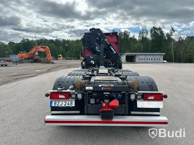 Lastbil Scania G500 8x4 2020 Tillverkare: Hiab Mätarställning (km): 14000