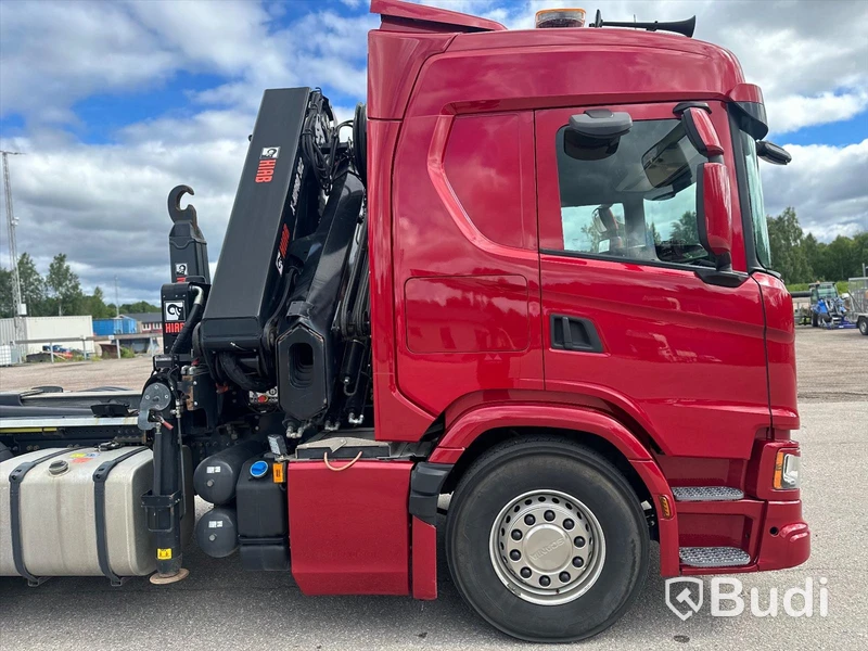Lastbil Scania G500 8x4 2020 Tillverkare: Hiab Mätarställning (km): 14000