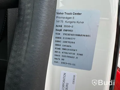 Brädgårdsbil Volvo FM 500 -2022 | Effer 315 6S + Jib 4 S | Endast demokörd