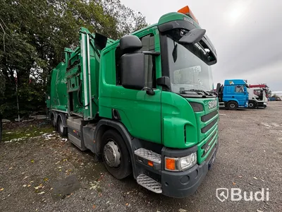 Baklastare Scania P340 6X2-4HNB -2014 | Reparationsobjekt  Motorhaveri