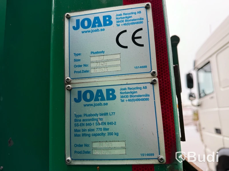 Baklastare Scania P340 6X2-4HNB -2014 | Reparationsobjekt  Motorhaveri