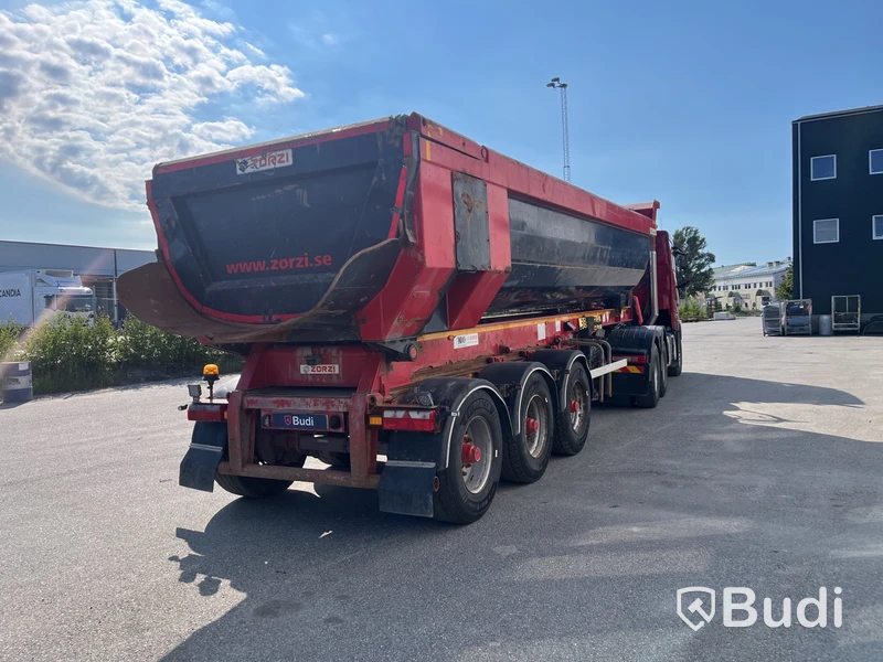 Tippekipage Volvo FH 540 6x4 -2017 | Zorzi menci 36S075PRS -2019 | Reparationsobjekt